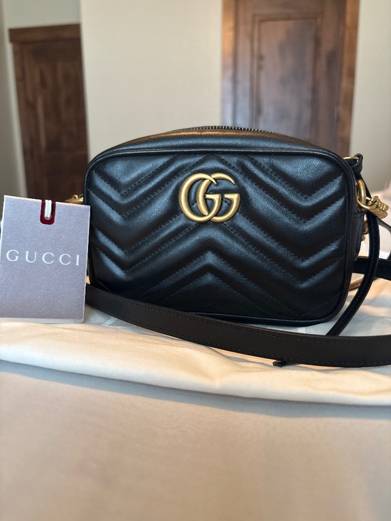 Gucci Handbags - Gucci Marmont 2 Chevron